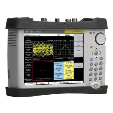 S412E LMR 마스터 (Land Mobile Radio) 변조 분석기